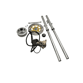 Barras Telescopicas Rx115 Frente Completo Evol