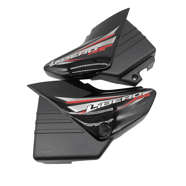 Tapas Laterales Libero125 Negro Vaox  1