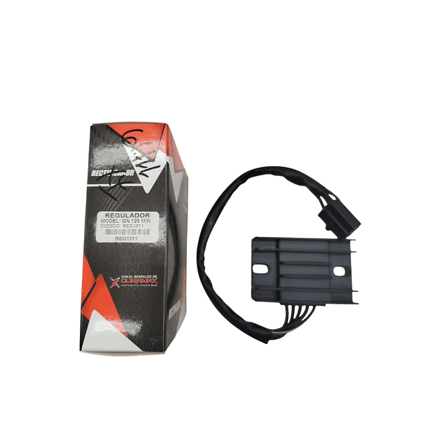 Regulador De Corriente Gn125h-gs125 Mn Cable Largo Duramx 1
