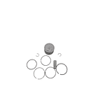 Kit Pistón Criptón115 ((0.25)) Yamaha //wshanty// 3