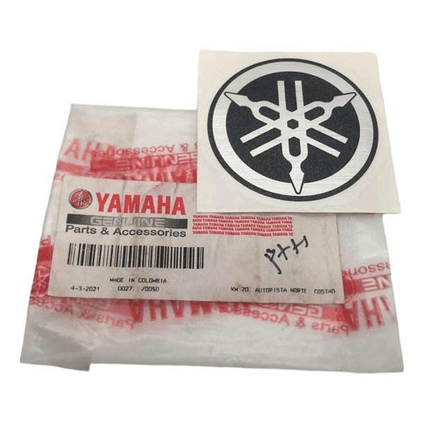logo calcomania yamaha 55mm original 1