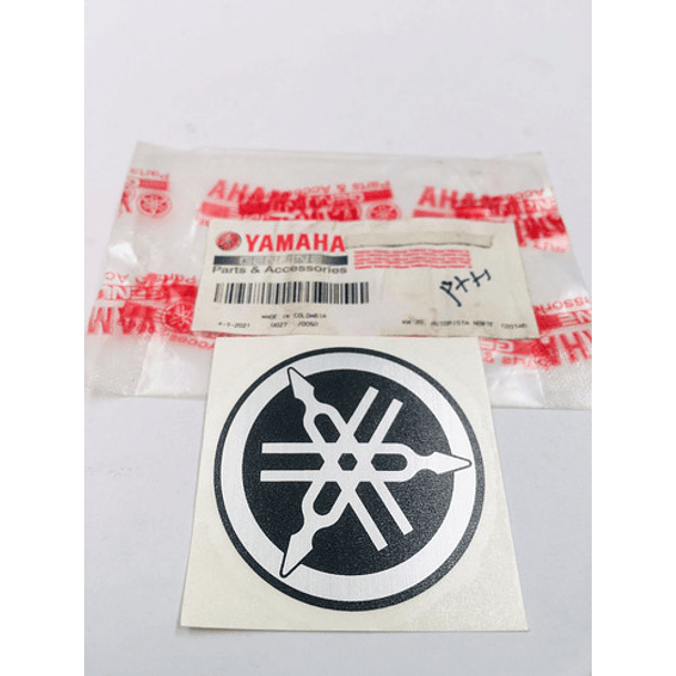 logo calcomania yamaha 55mm original 5