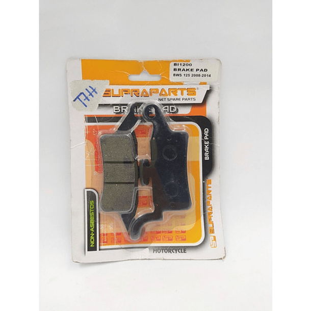 pastilla de freno bws125 mv supraparts