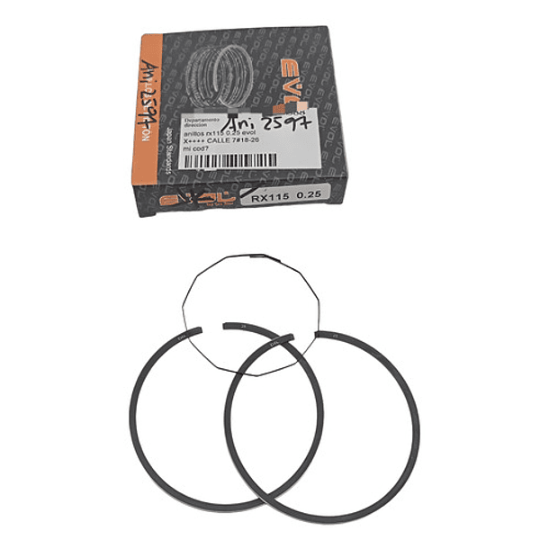 anillos rx115 0.25 evol 1