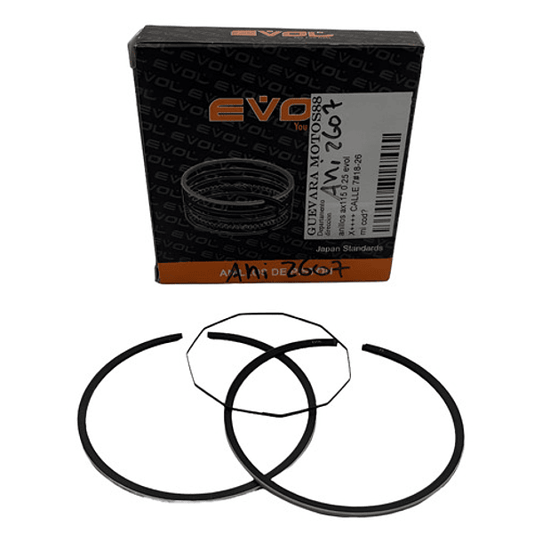 anillos ax115 0.25 evol 1