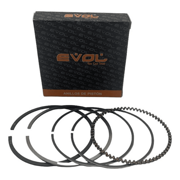anillos akt150 ne 0.75 para piston bajo evol 4