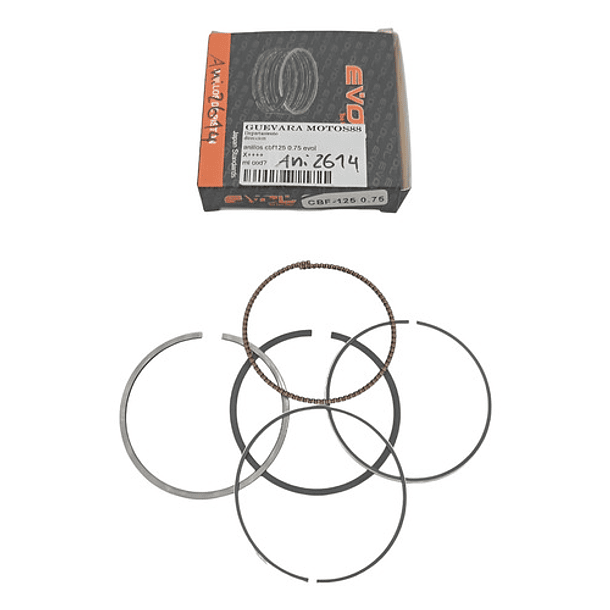anillos cbf125-xr125 brio 0.75 evol 1