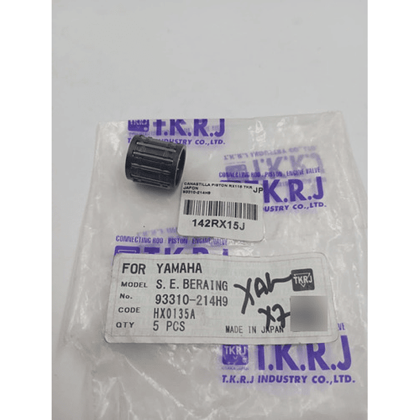 canastilla piston rx115 tkrj 2