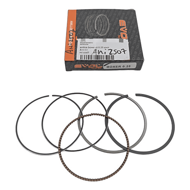 anillos boxer ct100-platino100 0.25 evol 1