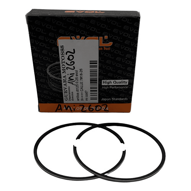 anillos dt125 0.25 evol 1