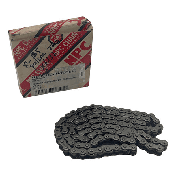 cadenilla pulsar 220-xl185 50 exlabones npc 1