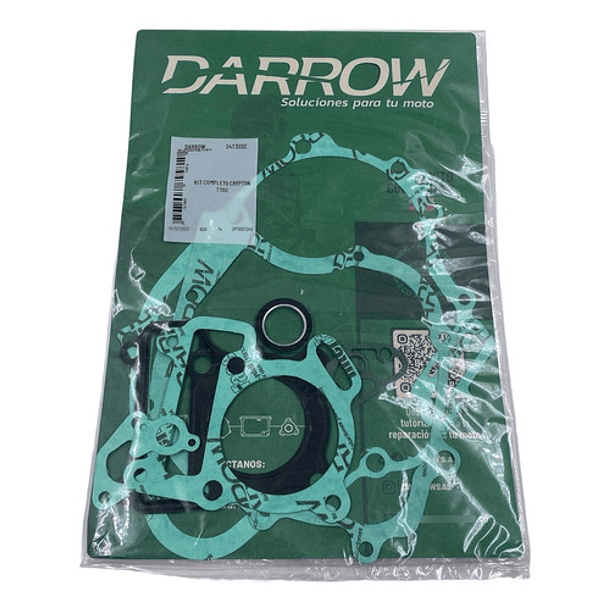 kit completo empaques cripton 110 darrow + 4