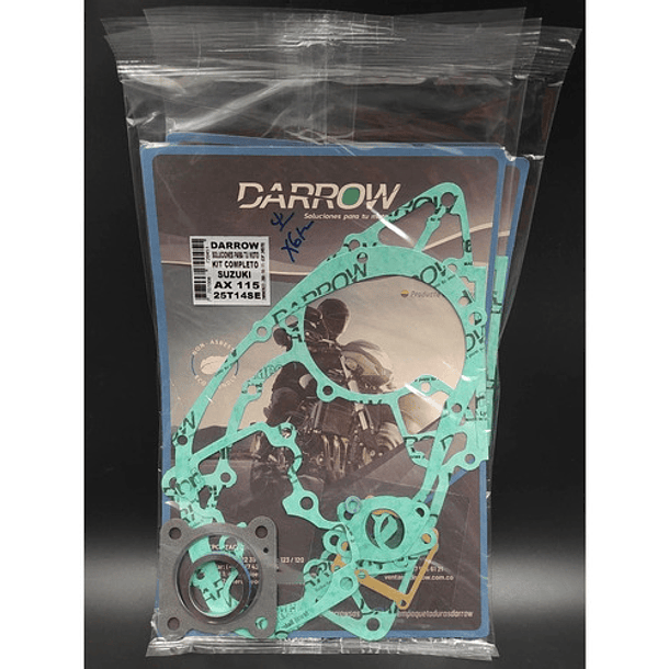 kit completo empaques ax115 darrow