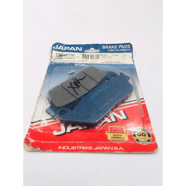pastilla de freno bws125 fi-dr150 japan 2