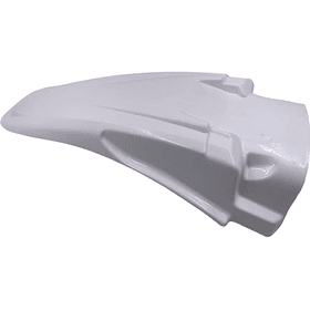 guardabarro trasero yz blanco universal speedhard