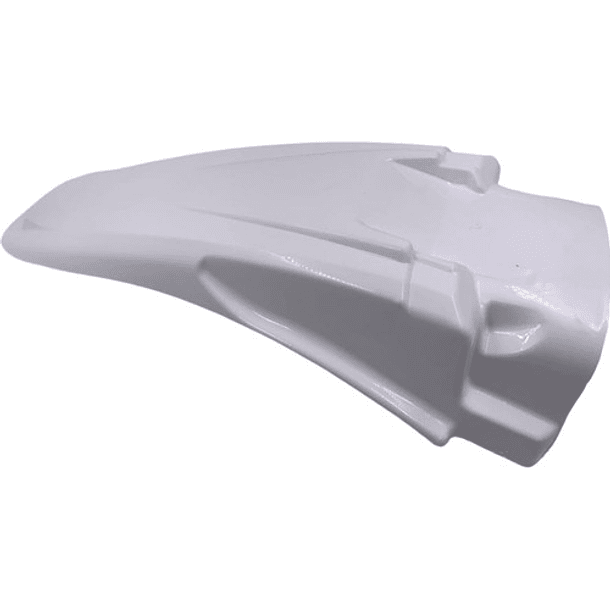 guardabarro trasero yz blanco universal speedhard 1