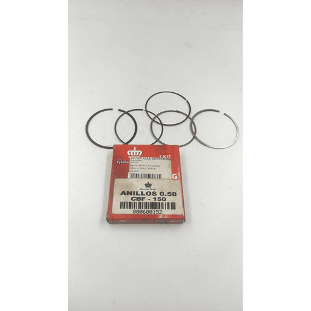 anillos cbf150-xr150 0.50 coronita 1