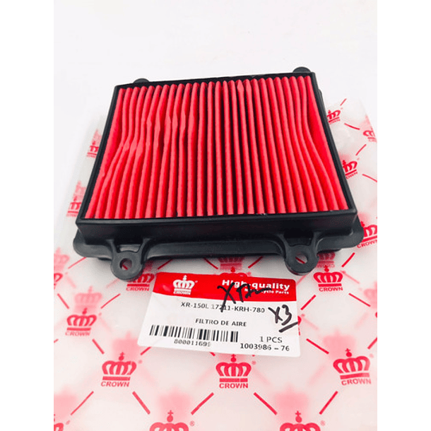 filtro de aire xr150 coronita 3