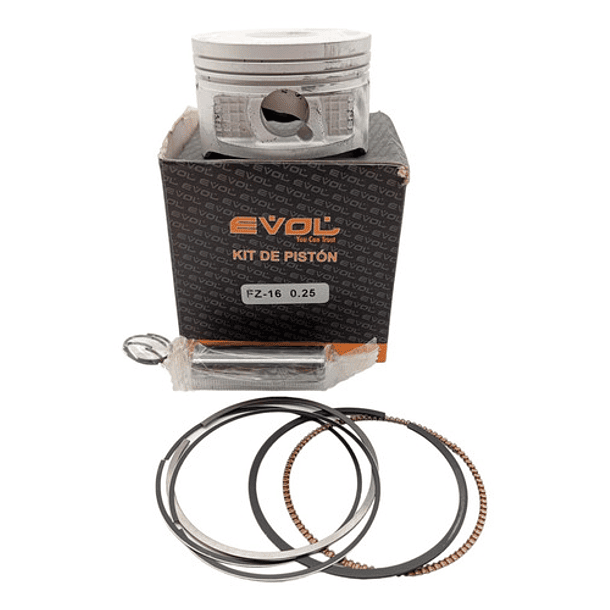 kit piston fz16-fazer16-szr150 0.25 evol 3
