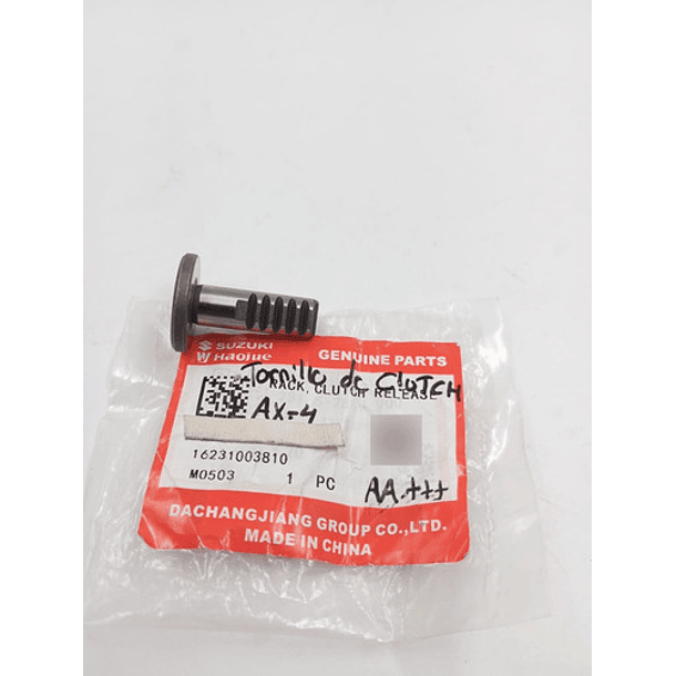 tornillo clutch ax4 donde va la canastilla plana original 4