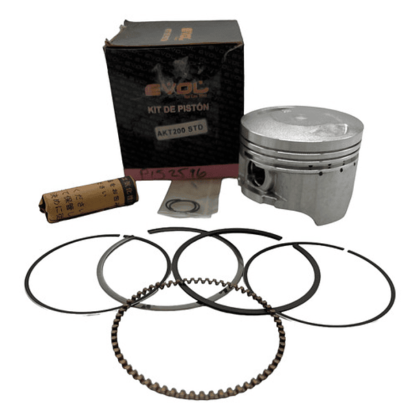 kit piston akt200 xm std evol 1