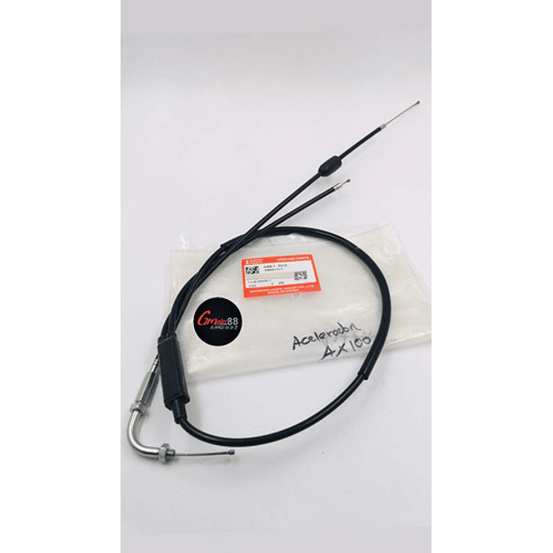 guaya de acelerador ax100 original 2