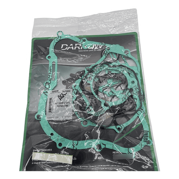 kit completo empaques fz16-fazer 150 darrow + 2