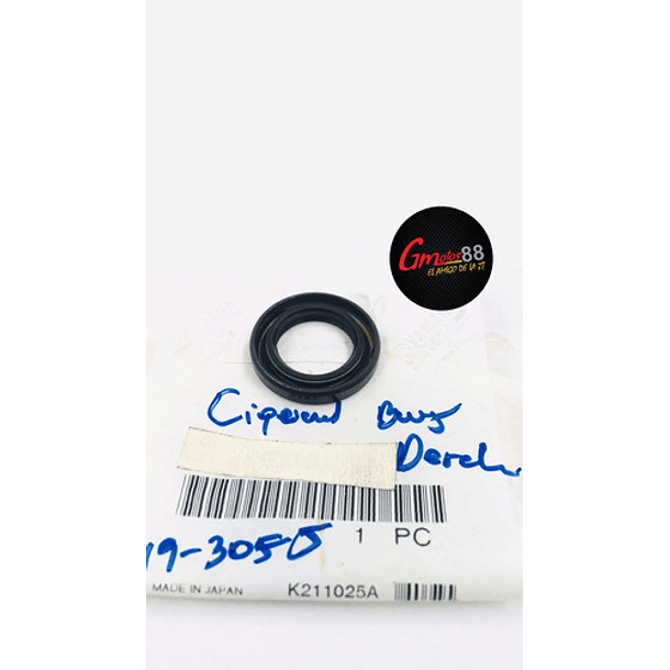 retenedor de cigueñal bws125 derecho 19-30-5 original 1