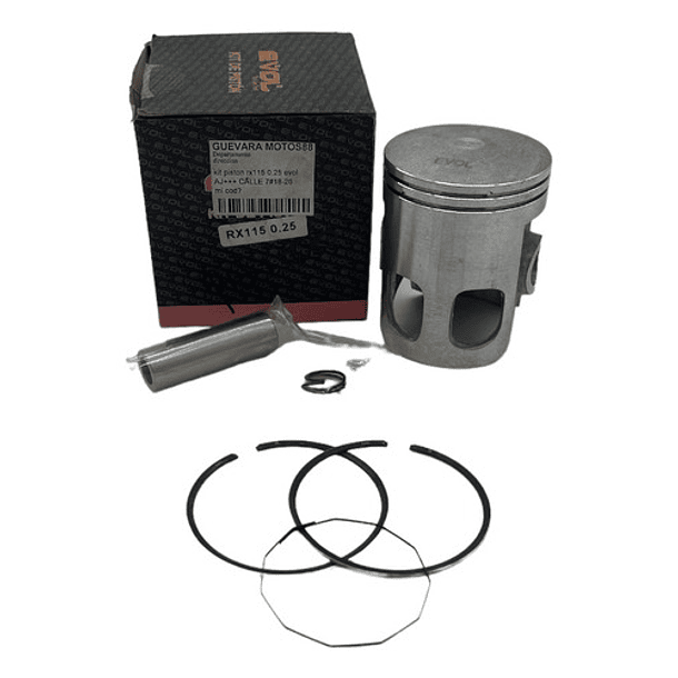 kit piston rx115 0.25 evol 4