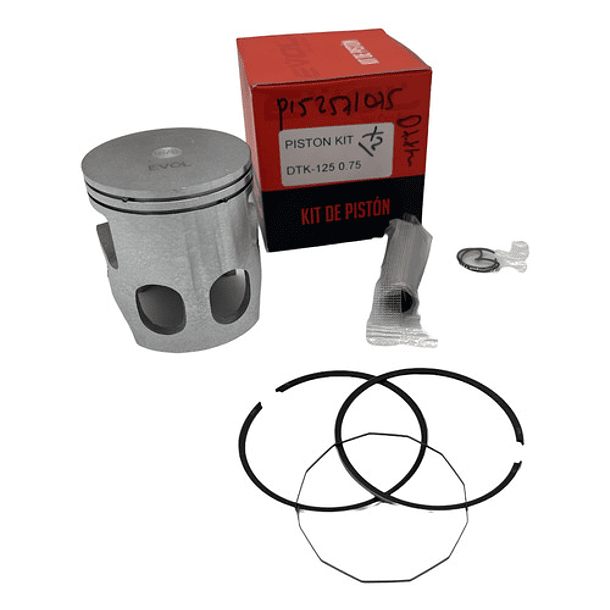 kit piston dt125 0.75 evol 1
