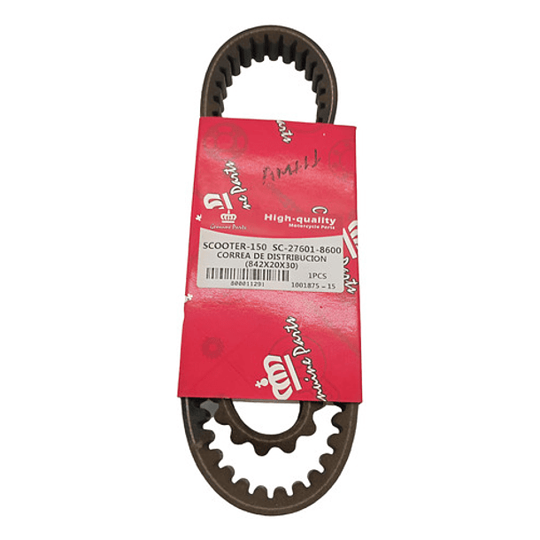 correa de scooter 150 coronita 1