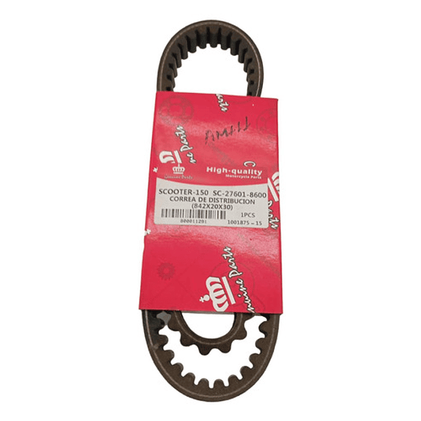 correa de scooter 150 coronita 2