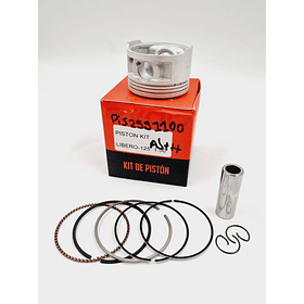 kit piston ybr125-xtz125-libero125 10 evol