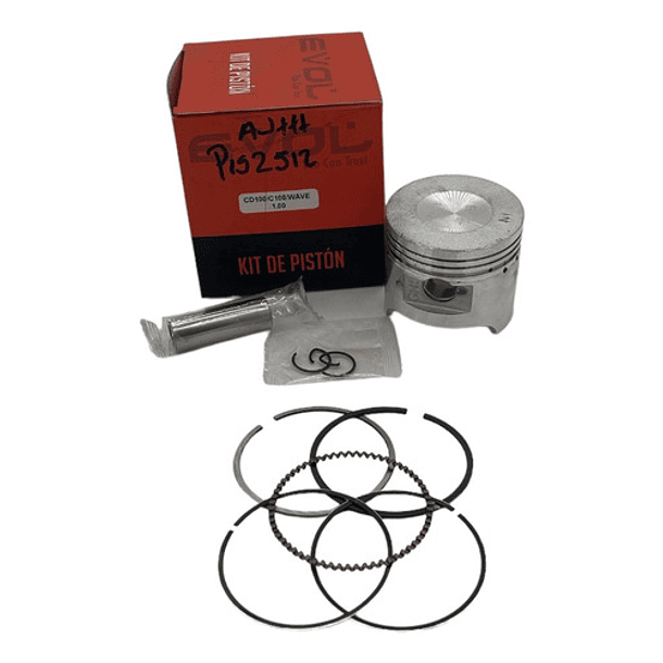 kit piston cd100/biz/eco deluxe 10 evol 2