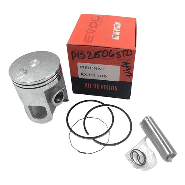 kit piston rx115 std evol 1