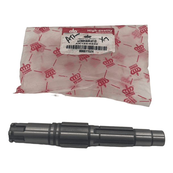 eje piñon de arrastre akt125 coronita 1