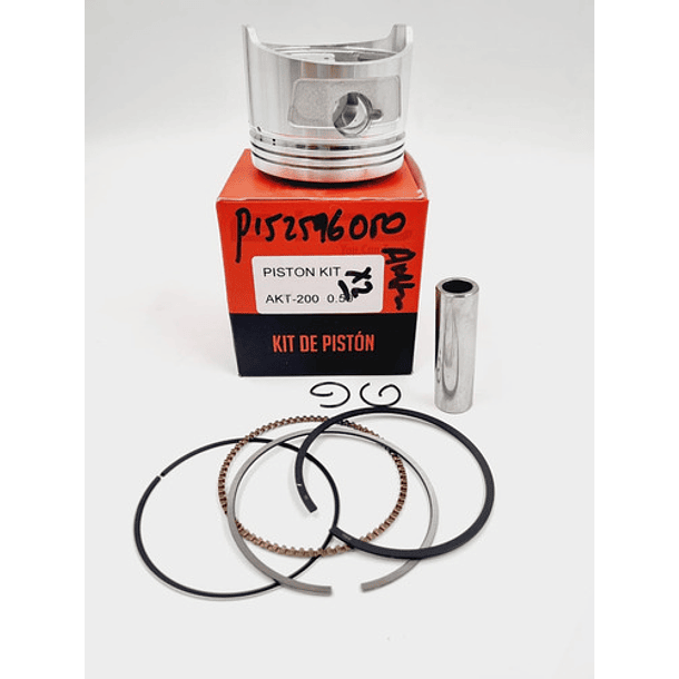 kit piston akt200 xm 0.50 evol 3