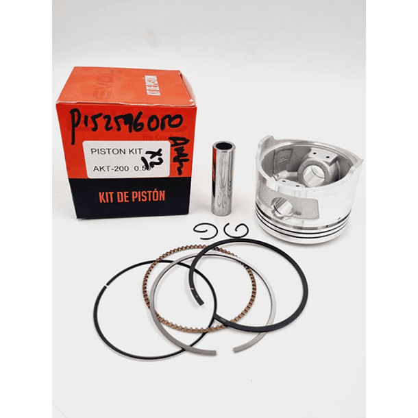 kit piston akt200 xm 0.50 evol 5