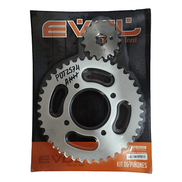 plato piñon cripton 115 evol 1