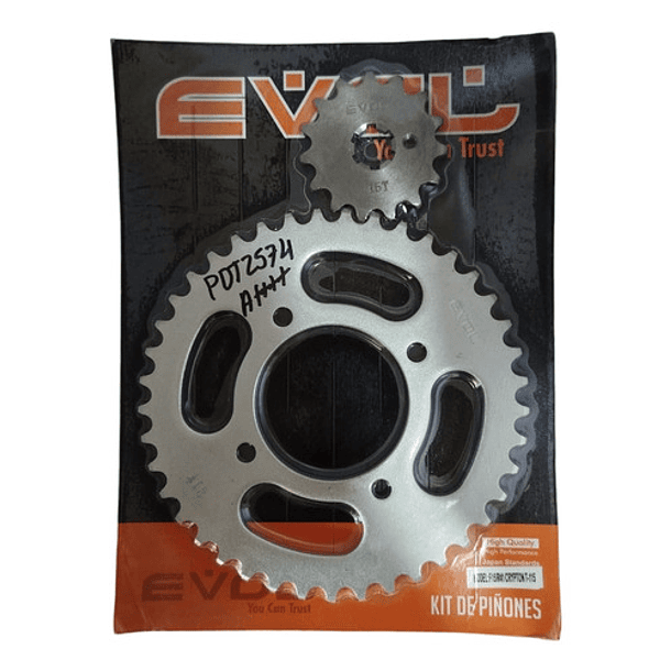 plato piñon cripton 115 evol 2