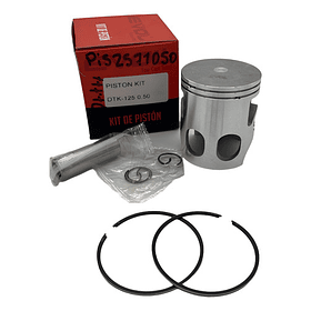 kit piston dt125 0.50 evol