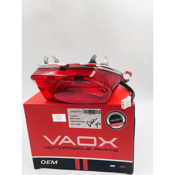 stop trasero ax4 vaox 4