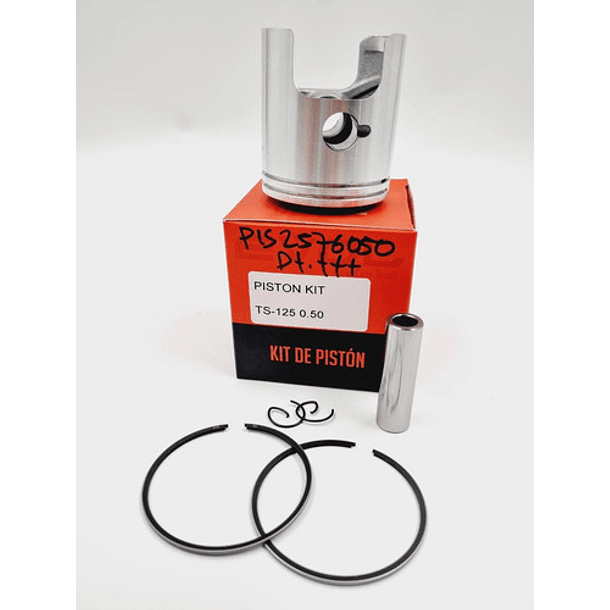 kit piston ts125er 0.50 evol 4