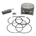 kit piston xcd125-platino125 0.50 duramax 3
