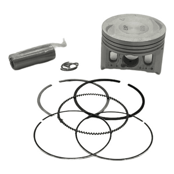 kit piston xcd125-platino125 0.50 duramax 3
