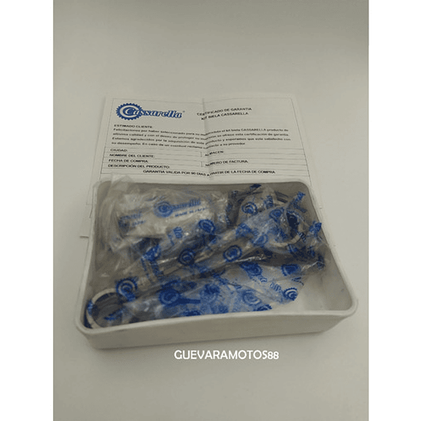 kit biela motocarro 200 bajaj casarella + 2