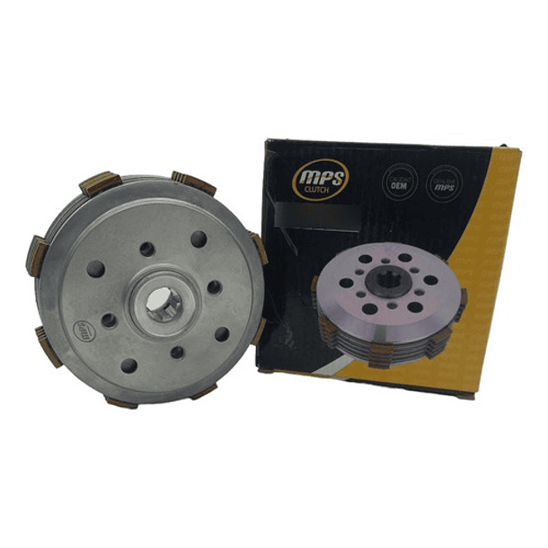 centro clutch tvs apache 160/180 completo mps + 3