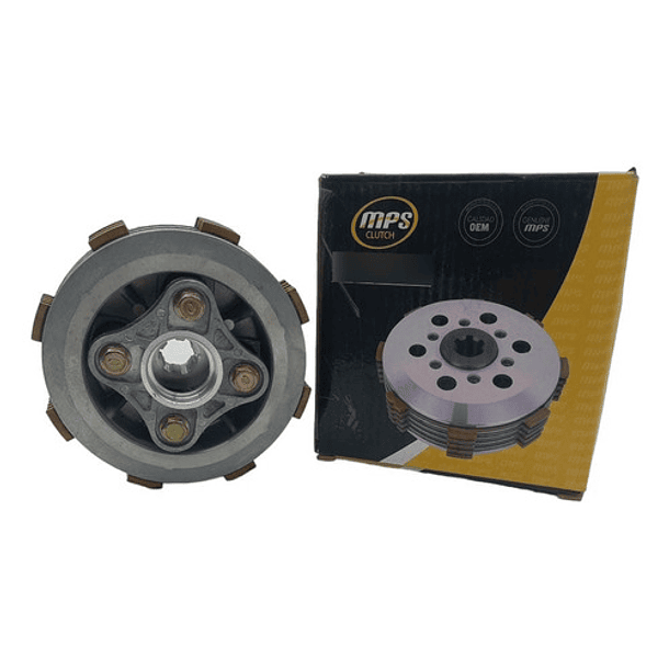 centro clutch tvs apache 160/180 completo mps + 2