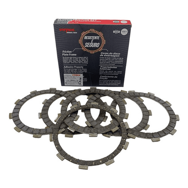 disco de clutch xt225 vitrix 1