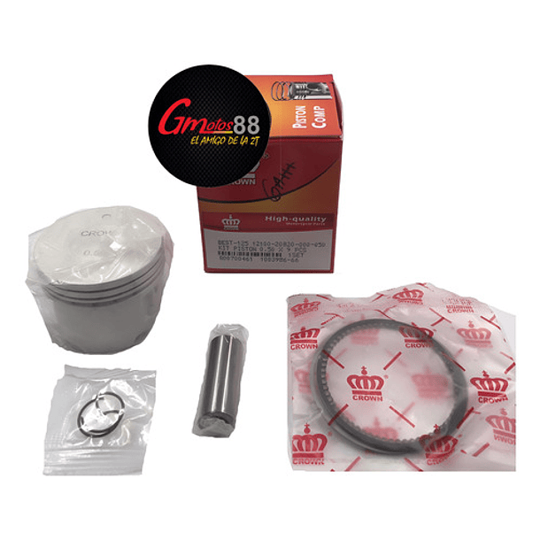 kit piston best125 0.50 coronita 1